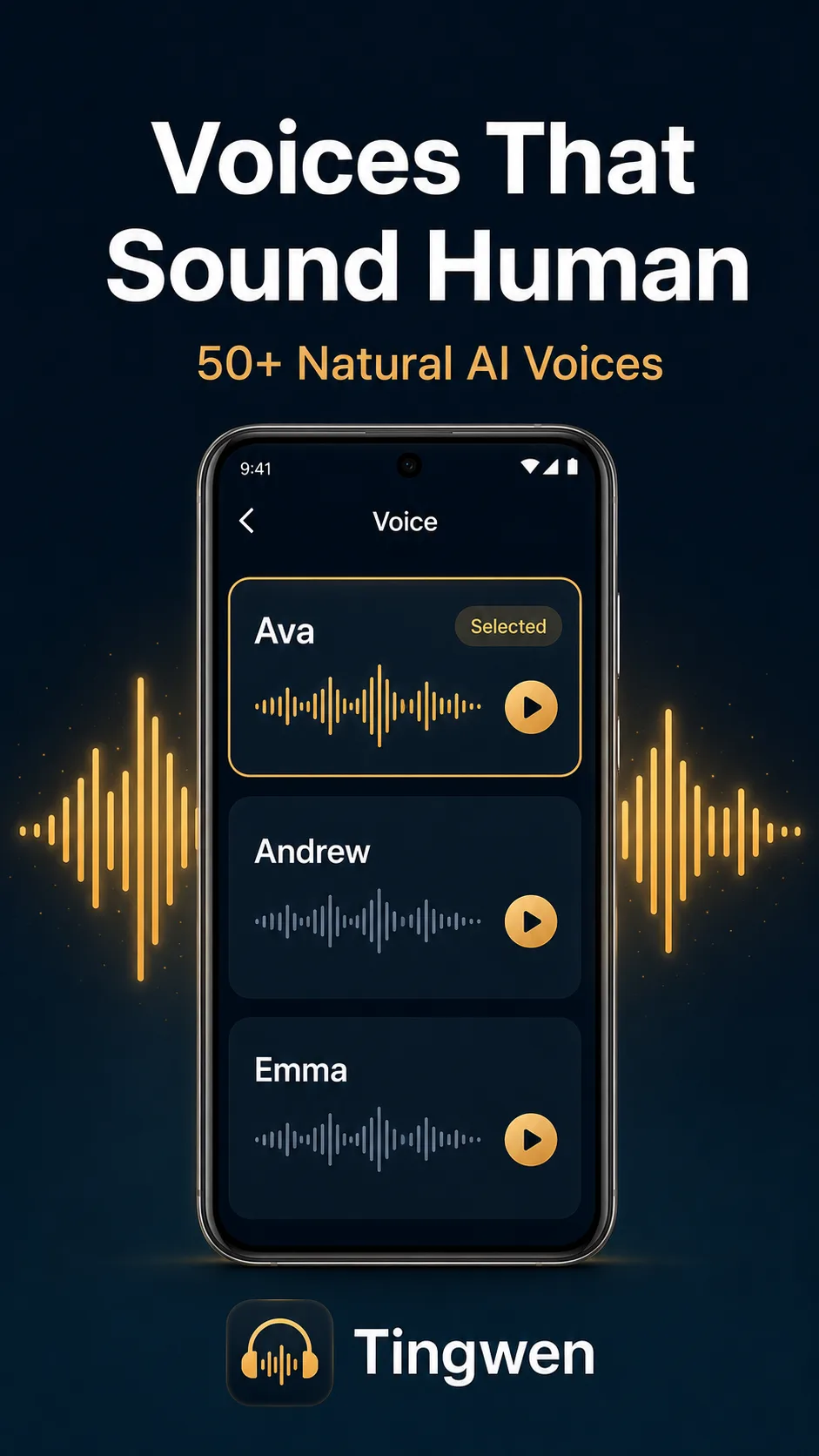 Tingwen · Natural voices