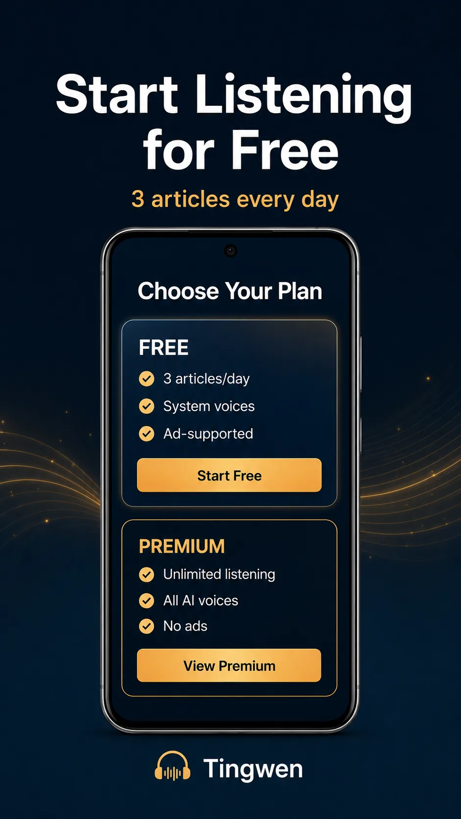 Tingwen · Start for free